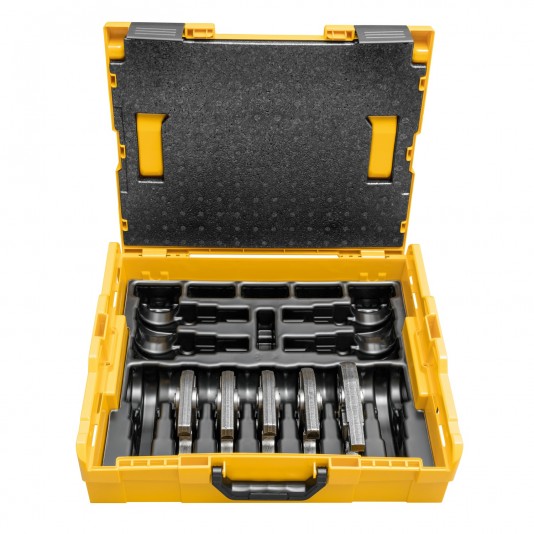 Cęgi zaciskowe REMS Mini Set V 15-18-22-28-35 L-Boxx