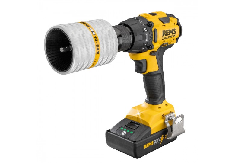 Wkrętarko-wiertarka akumulatorowa REMS Helix 22V VE Set 190110