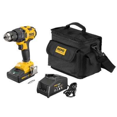 Wkrętarko-wiertarka akumulatorowa REMS Helix 22V VE Set Wkrętarko-wiertarka akumulatorowa REMS Helix 22V VE Set